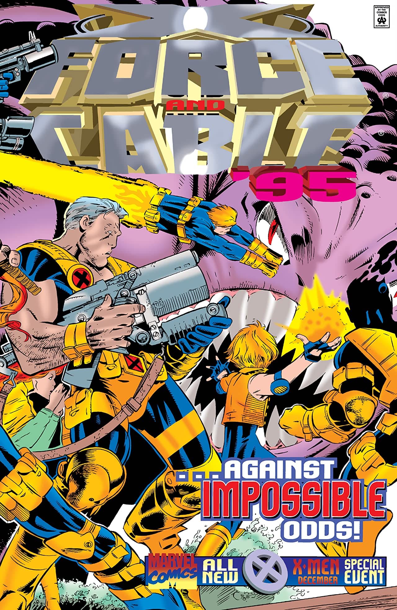 X-Force and Cable '95 cover — © Marvel Comics