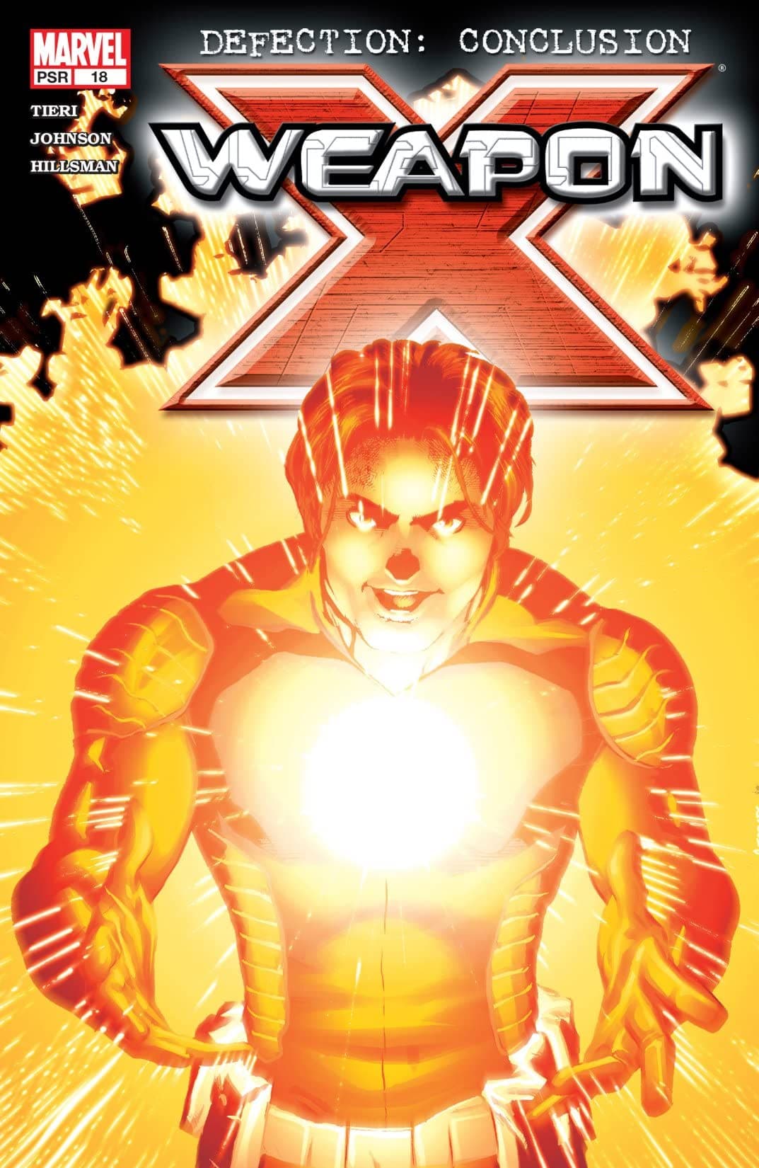 Weapon X #18 cover