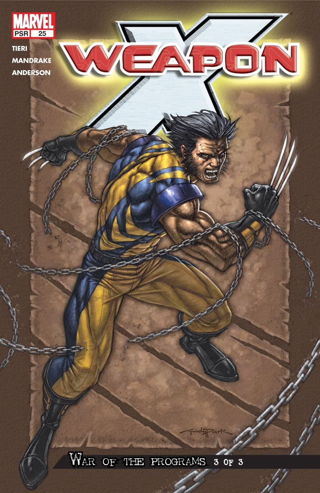 Weapon X #25 cover