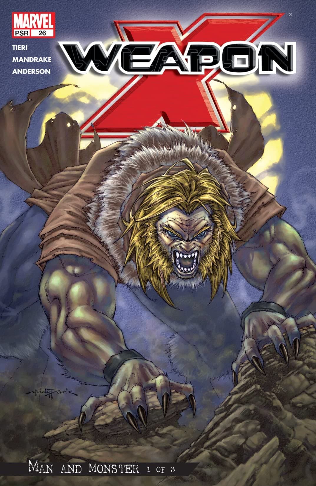 Weapon X #26 cover