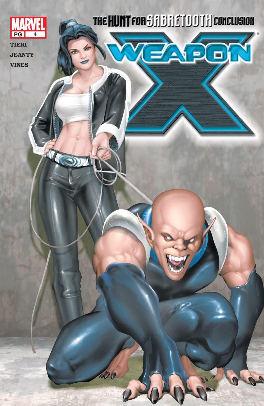 Weapon X #4 cover