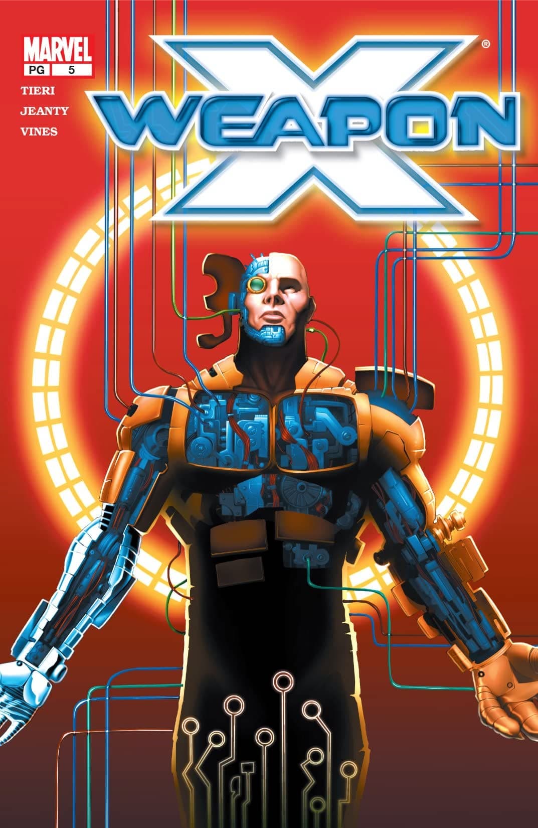 Weapon X #5 cover