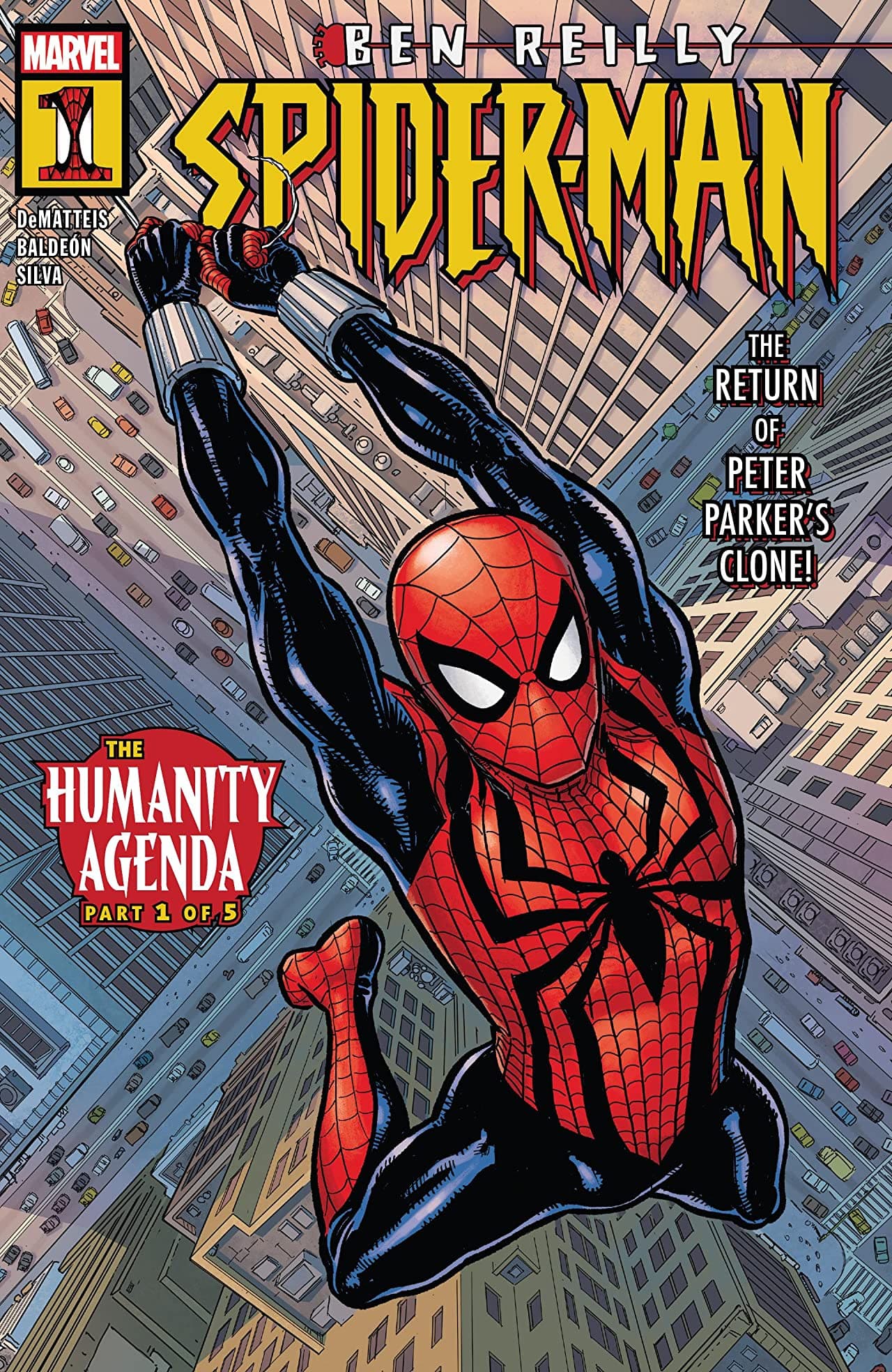 Ben Reilly: Spider-Man #1 cover