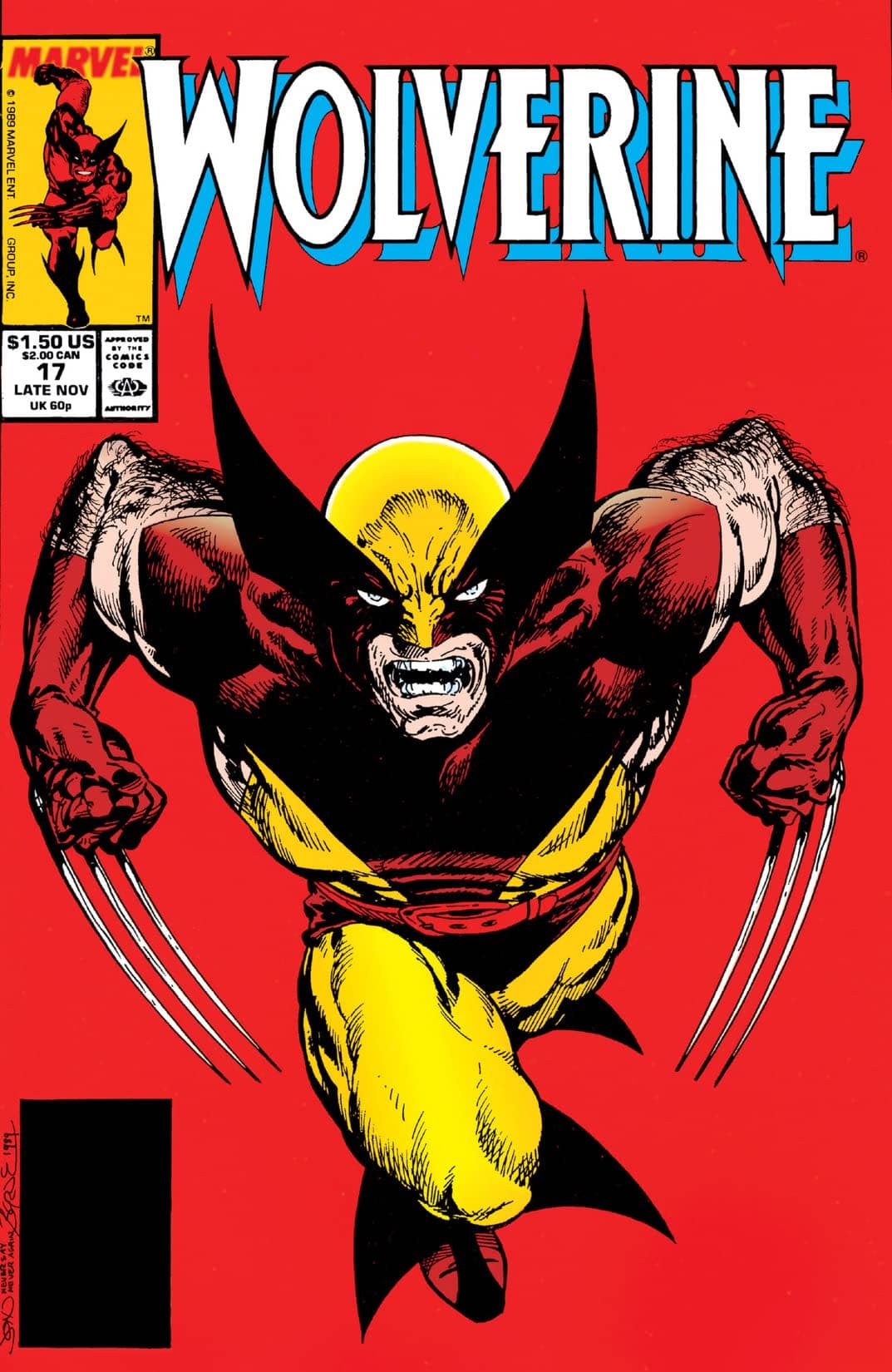 Wolverine #17 cover