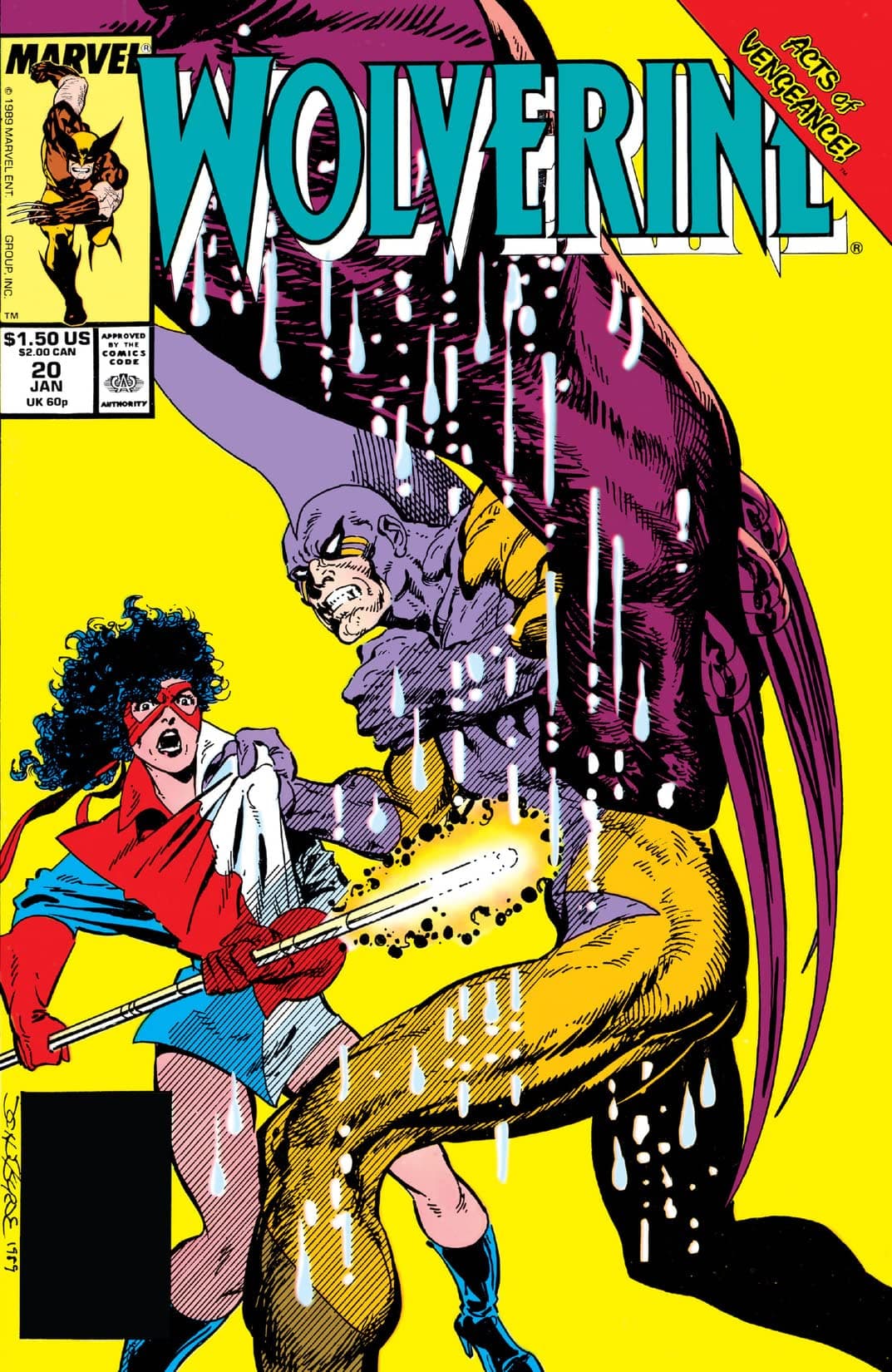 Wolverine #20 cover