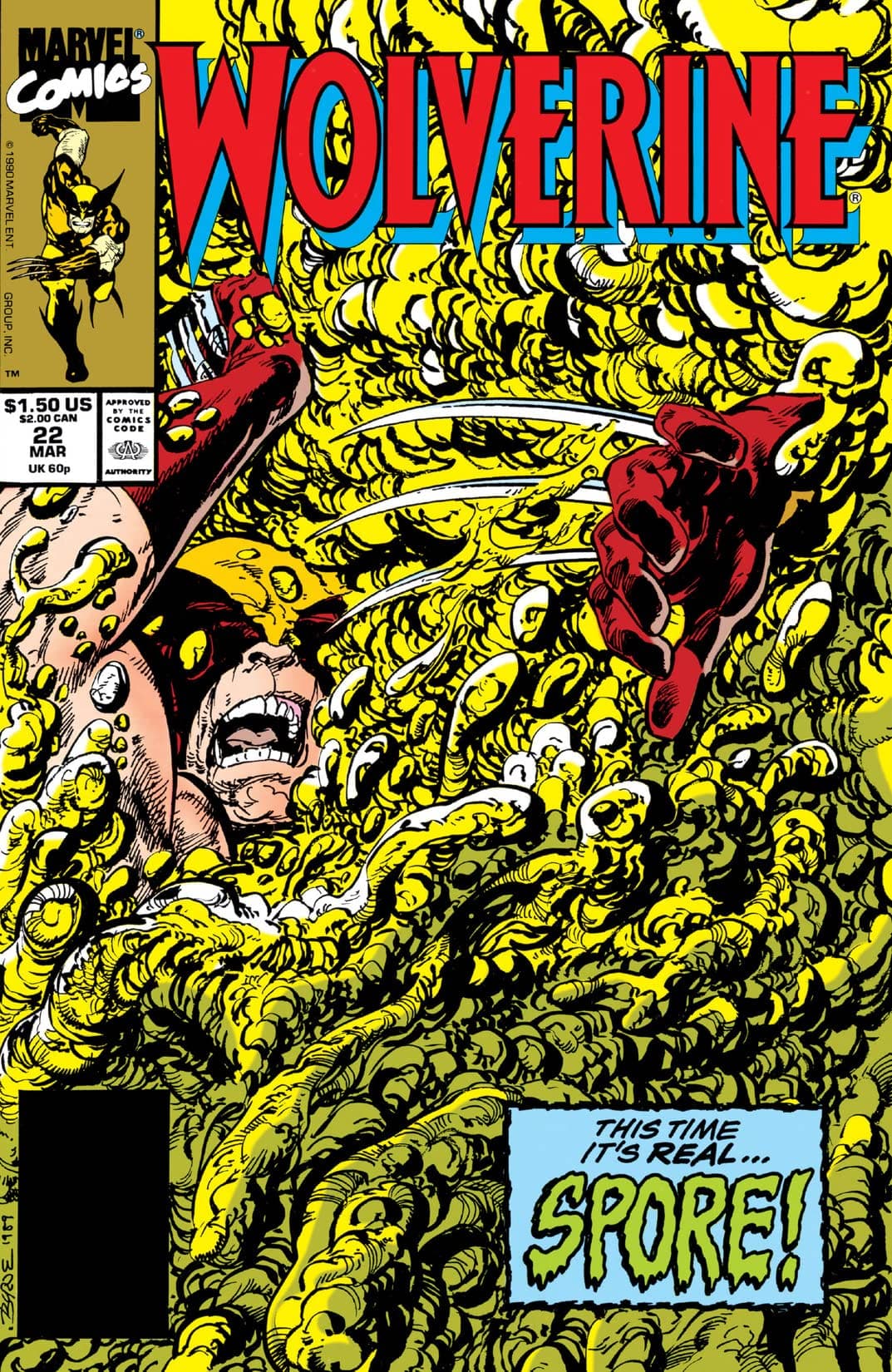 Wolverine #22 cover