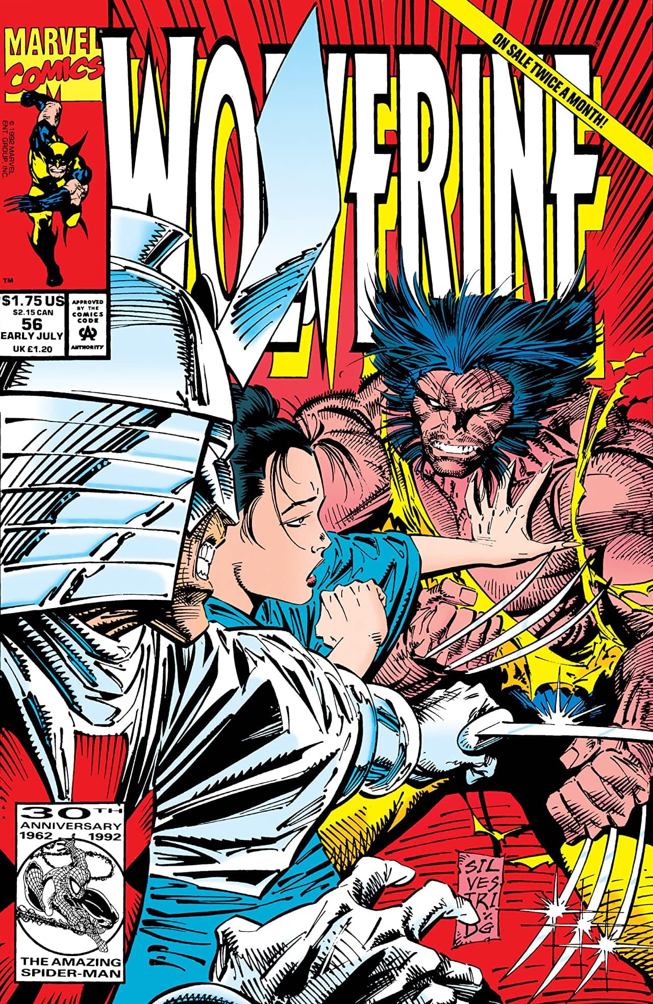 Wolverine #56 cover