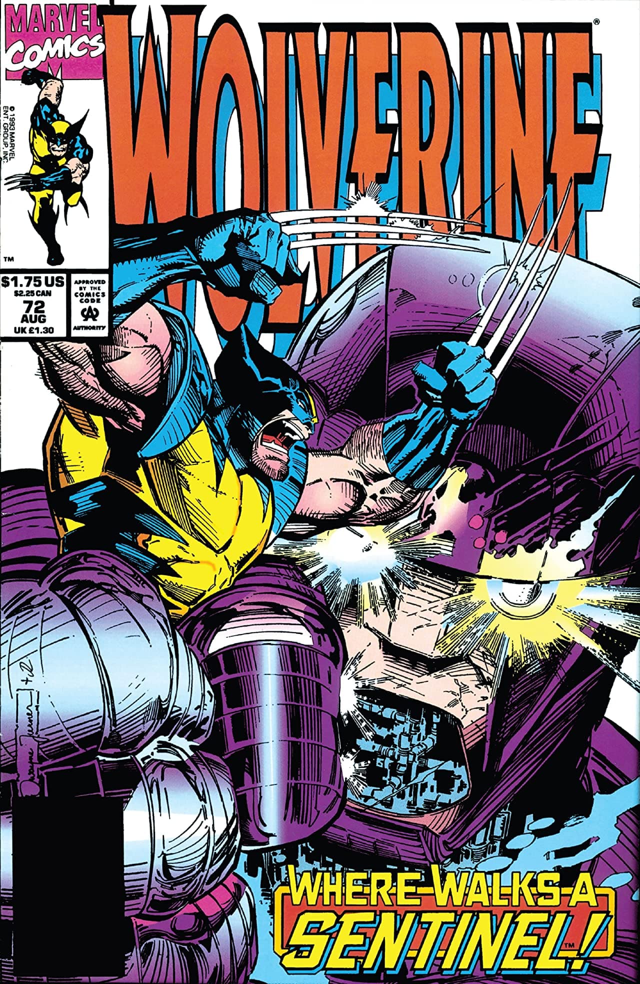 Wolverine #72 cover