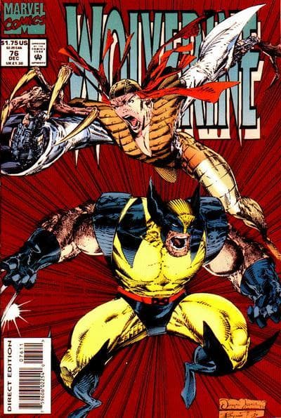 Wolverine #76 cover