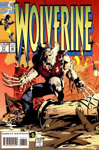 Wolverine #77 cover