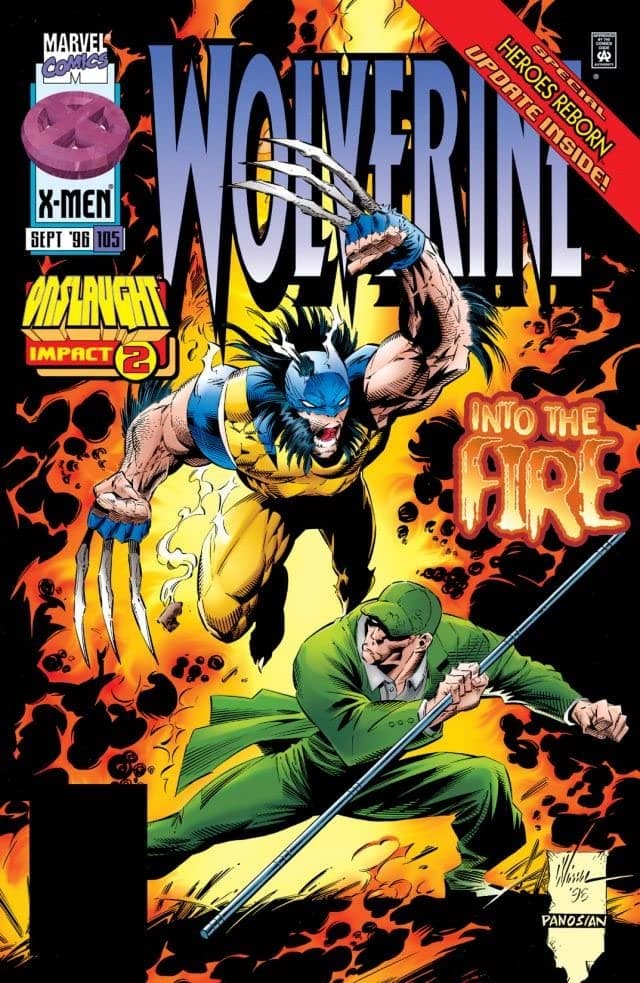 Wolverine #105 cover