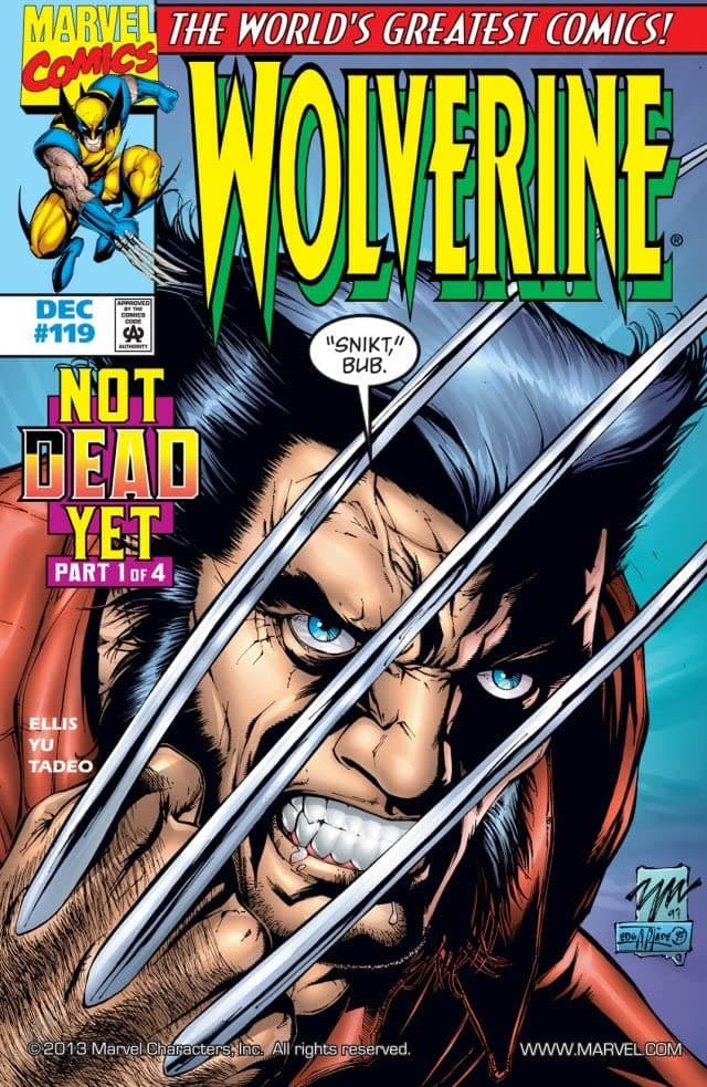 Wolverine #119 cover