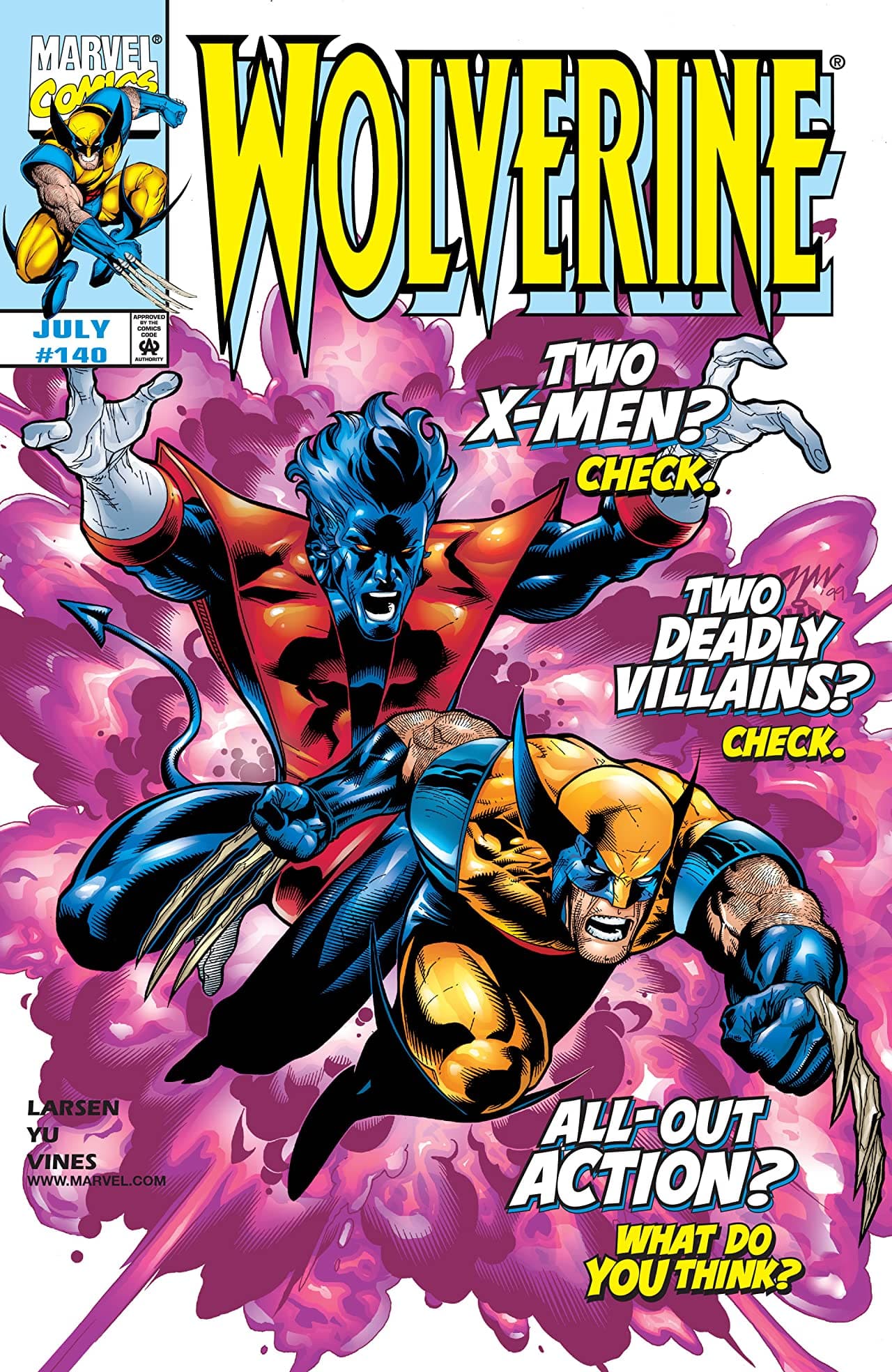 Wolverine #140 cover