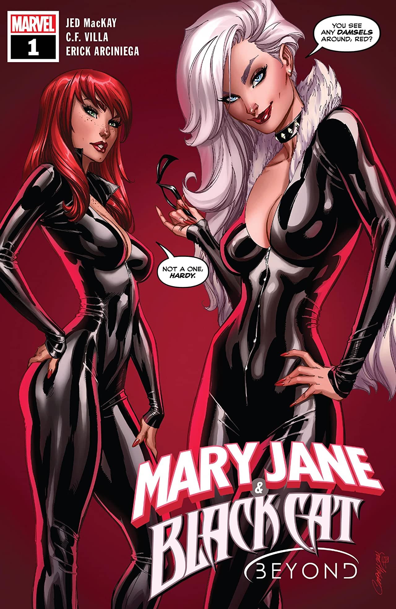 Mary Jane & Black Cat: Beyond #1 cover