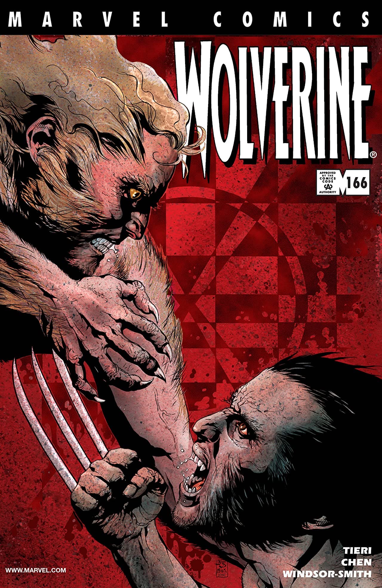 Wolverine #166 cover