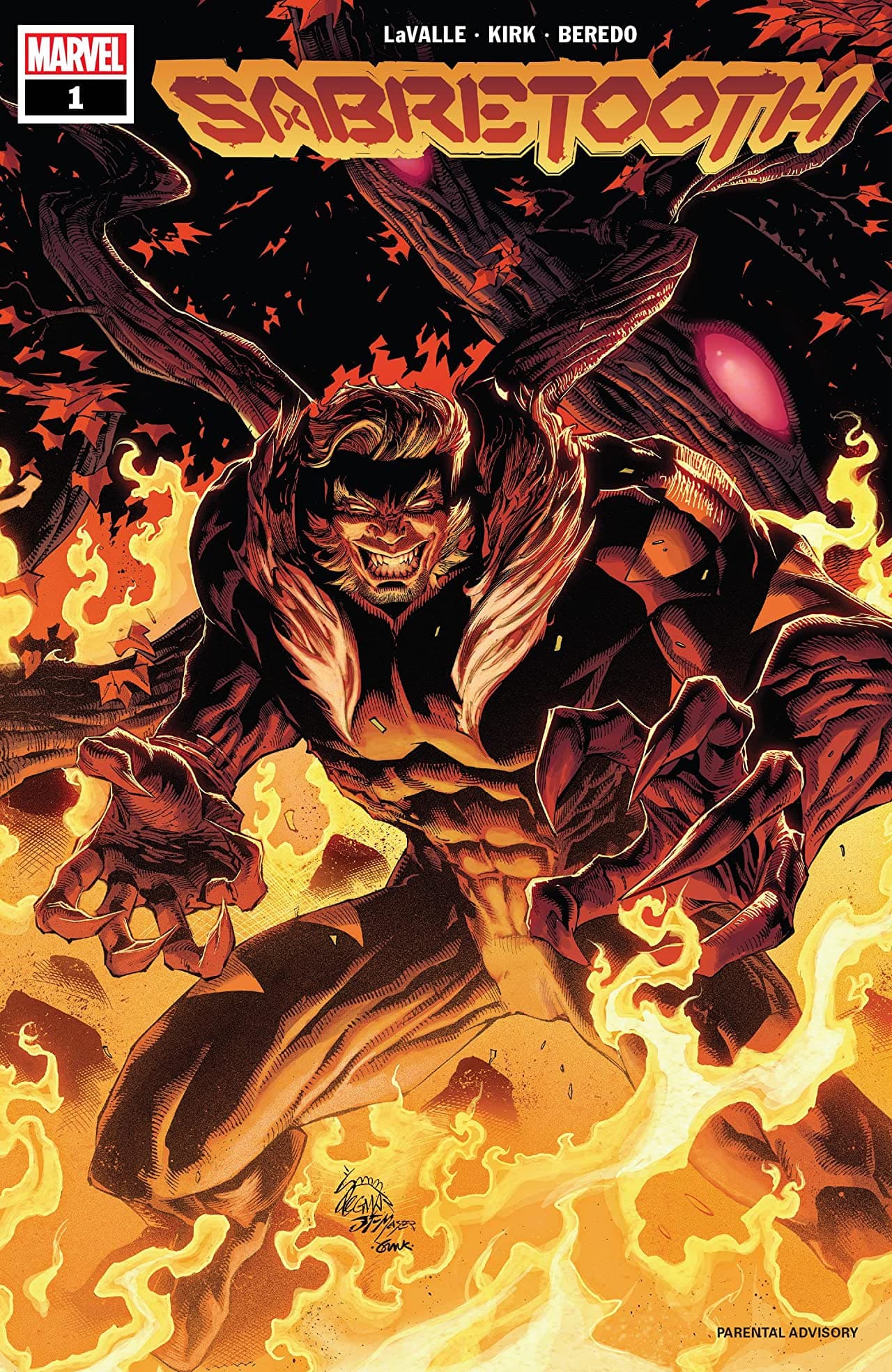 Sabretooth #1 cover