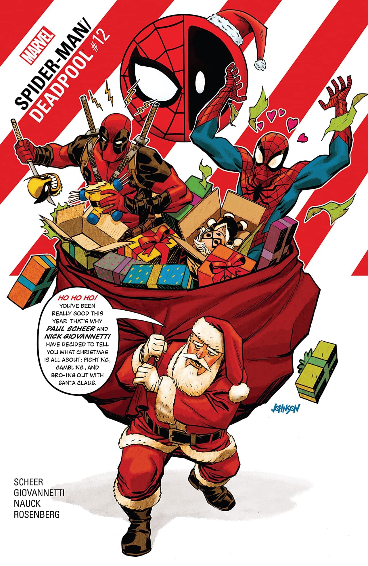 Spider-Man/Deadpool #12 cover