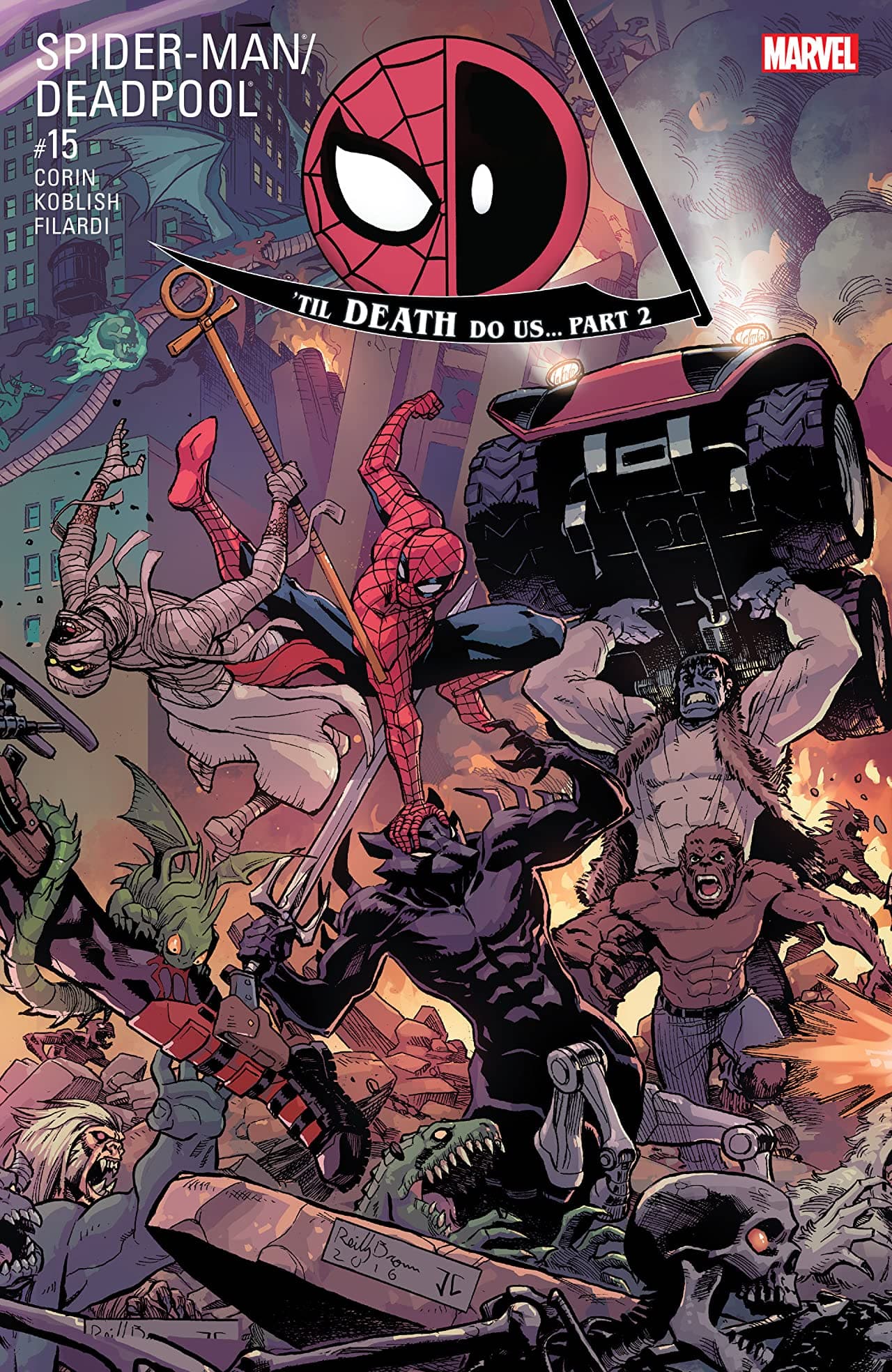 Spider-Man/Deadpool #15 cover