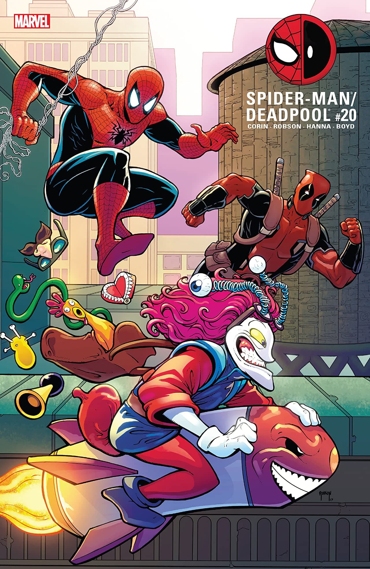 Spider-Man/Deadpool #20 cover