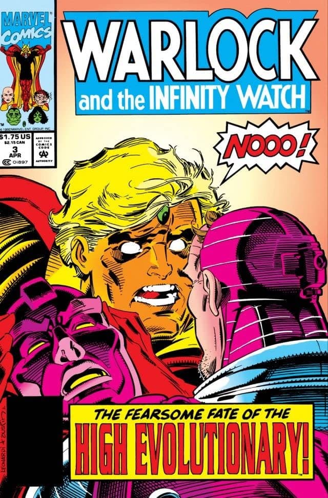Warlock and the Infinity Watch #3 cover