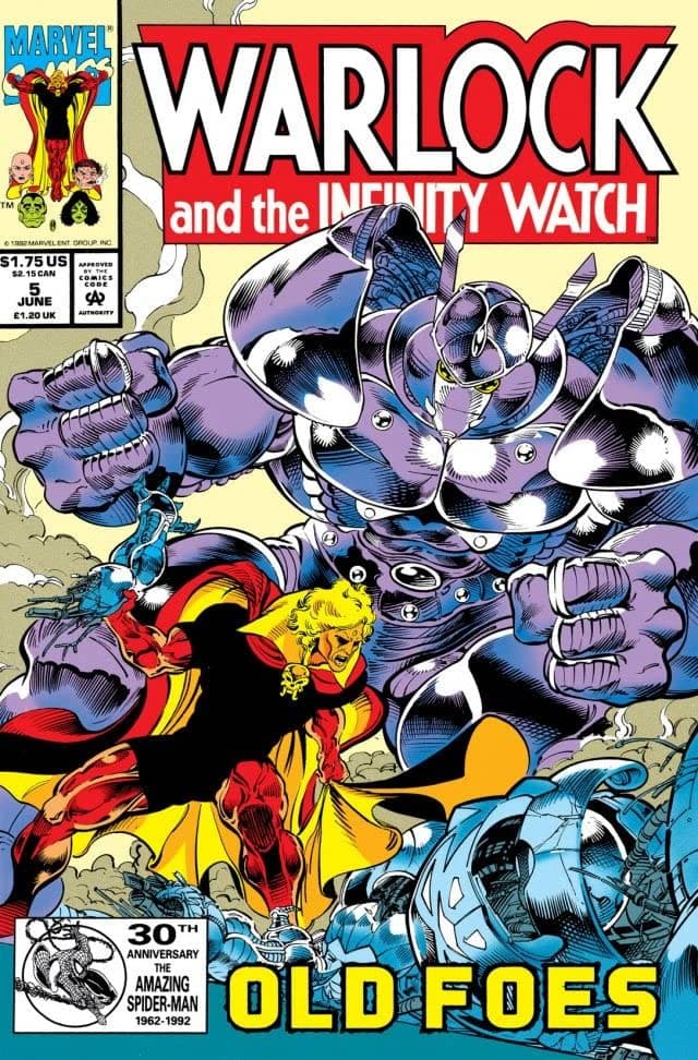 Warlock and the Infinity Watch #5 cover