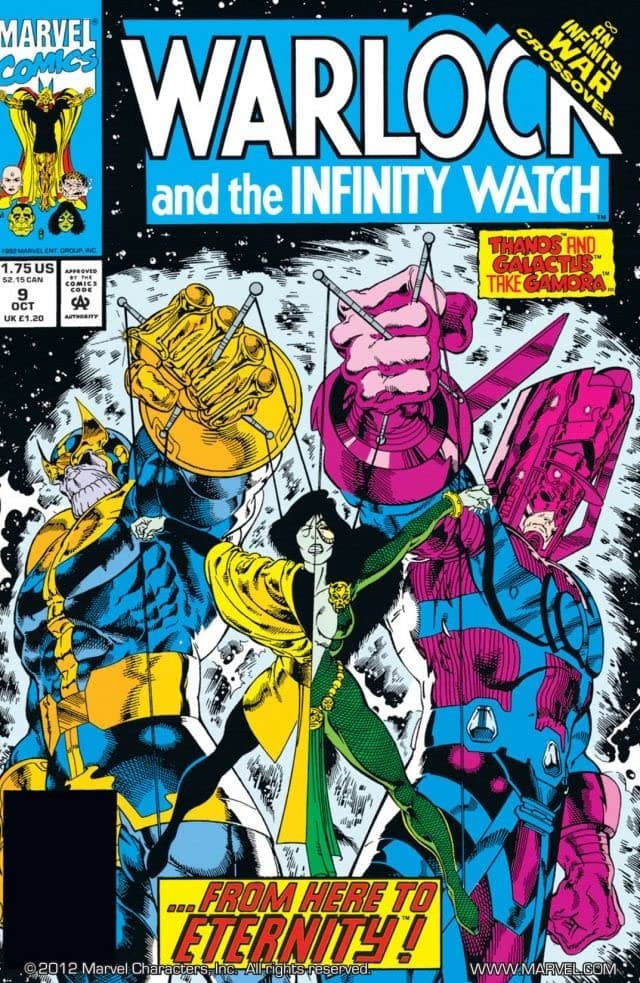 Warlock and the Infinity Watch #9 cover