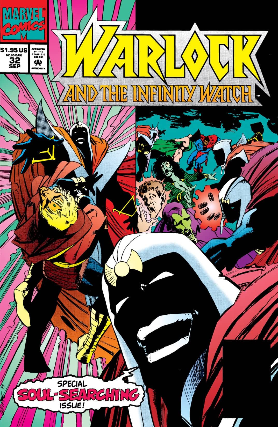 Warlock and the Infinity Watch #32 cover