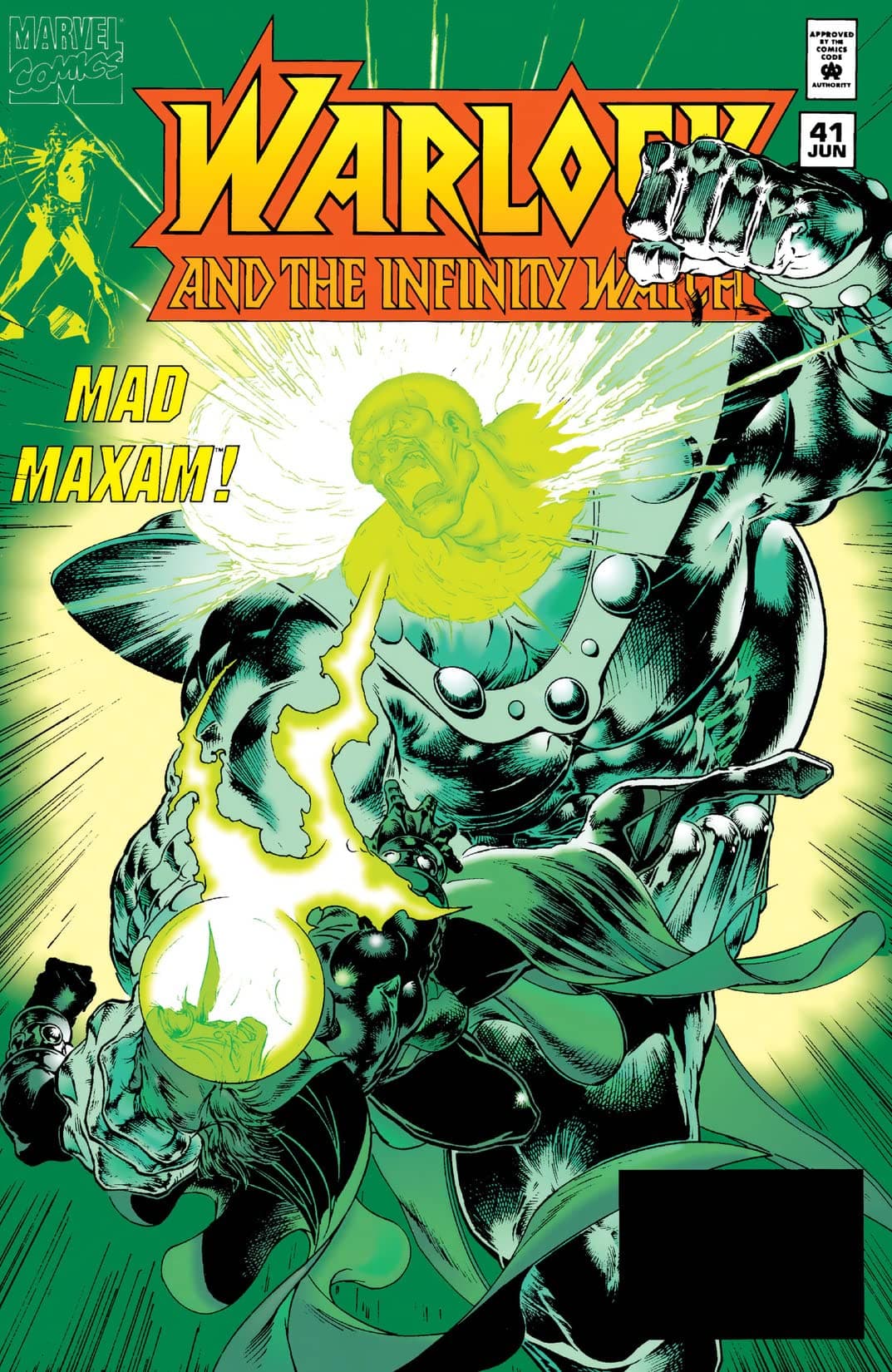 Warlock and the Infinity Watch #41 cover
