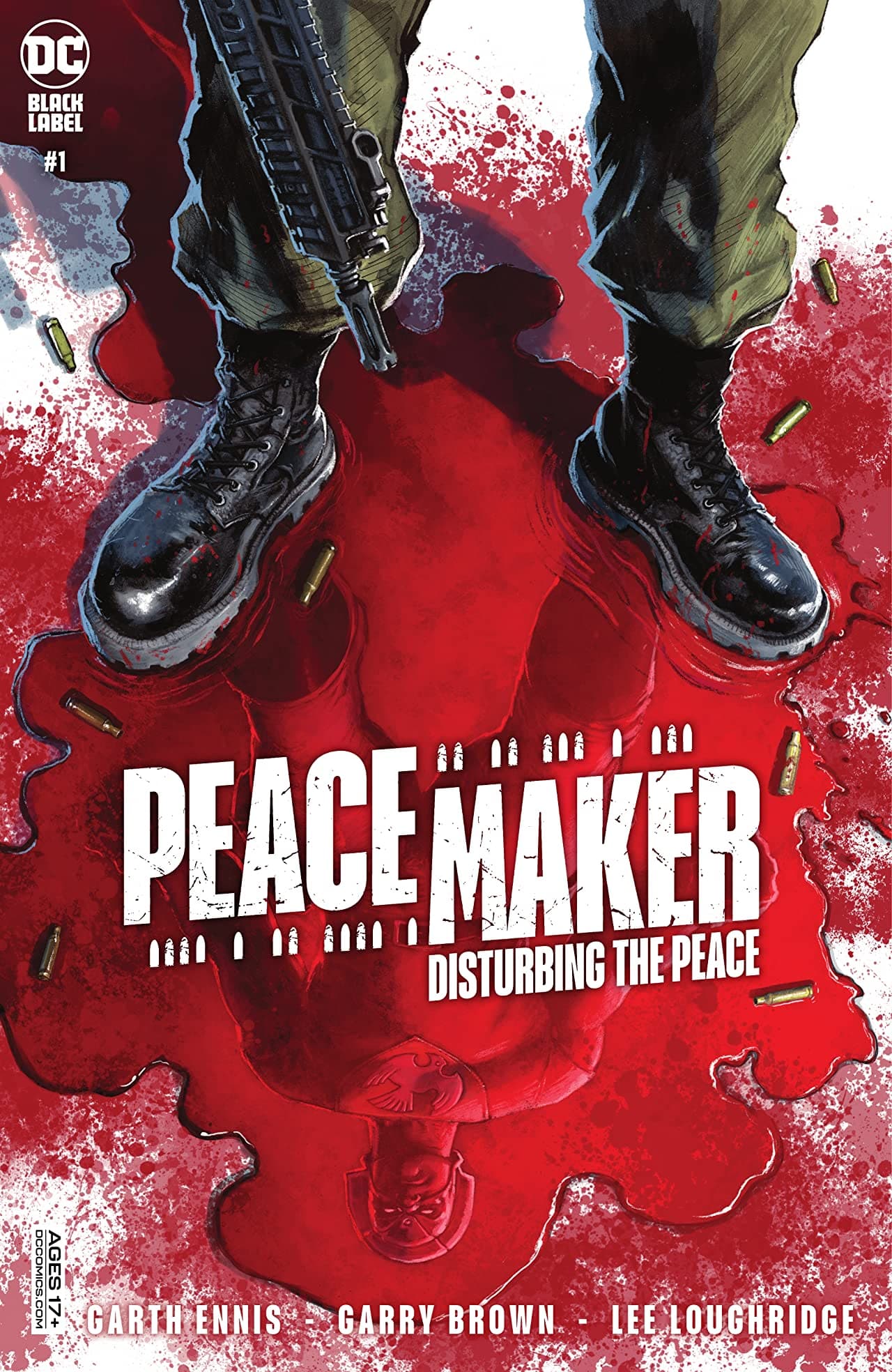 Peacemaker: Disturbing the Peace cover — © DC Comics