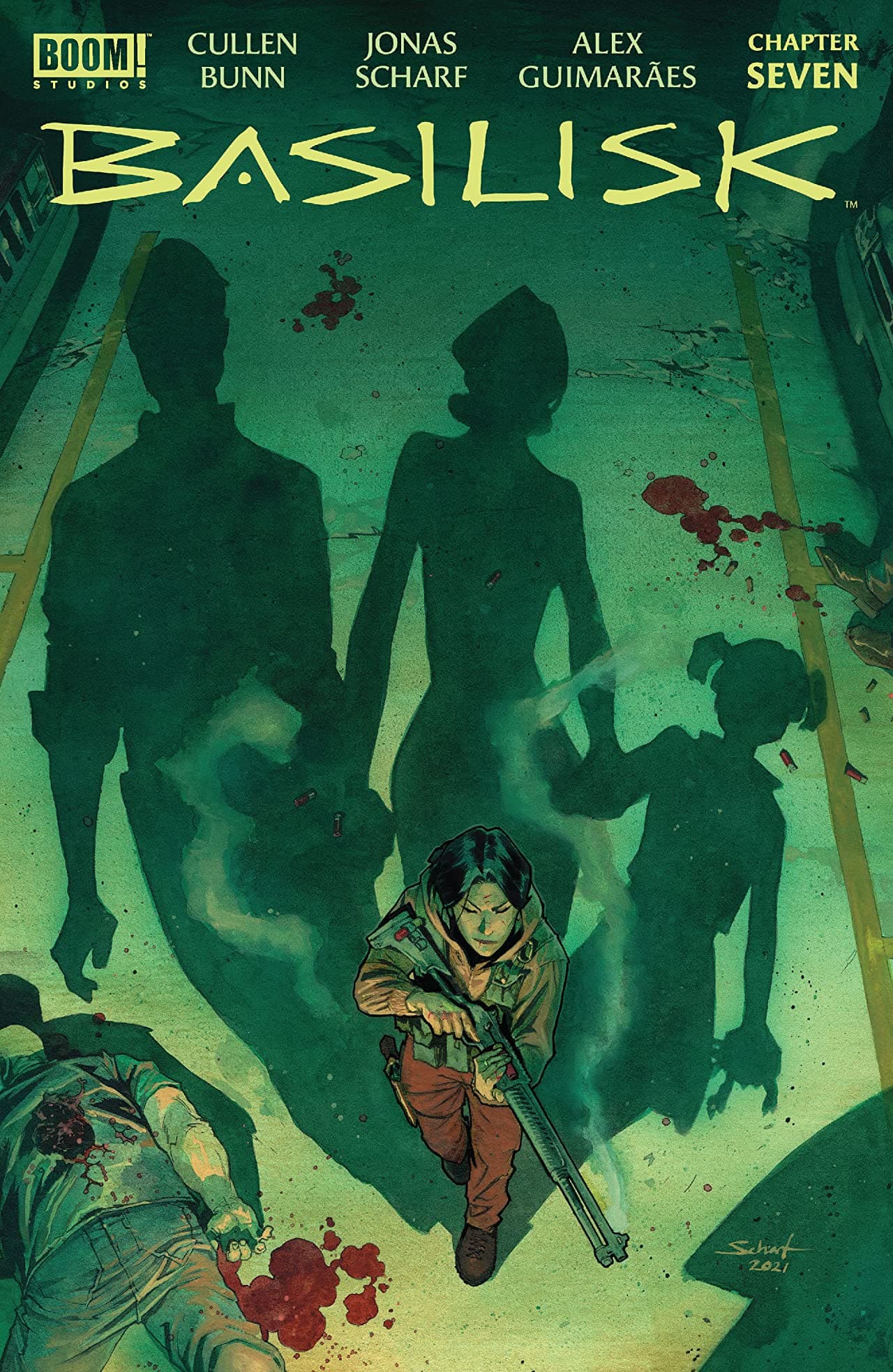 Basilisk #7 cover