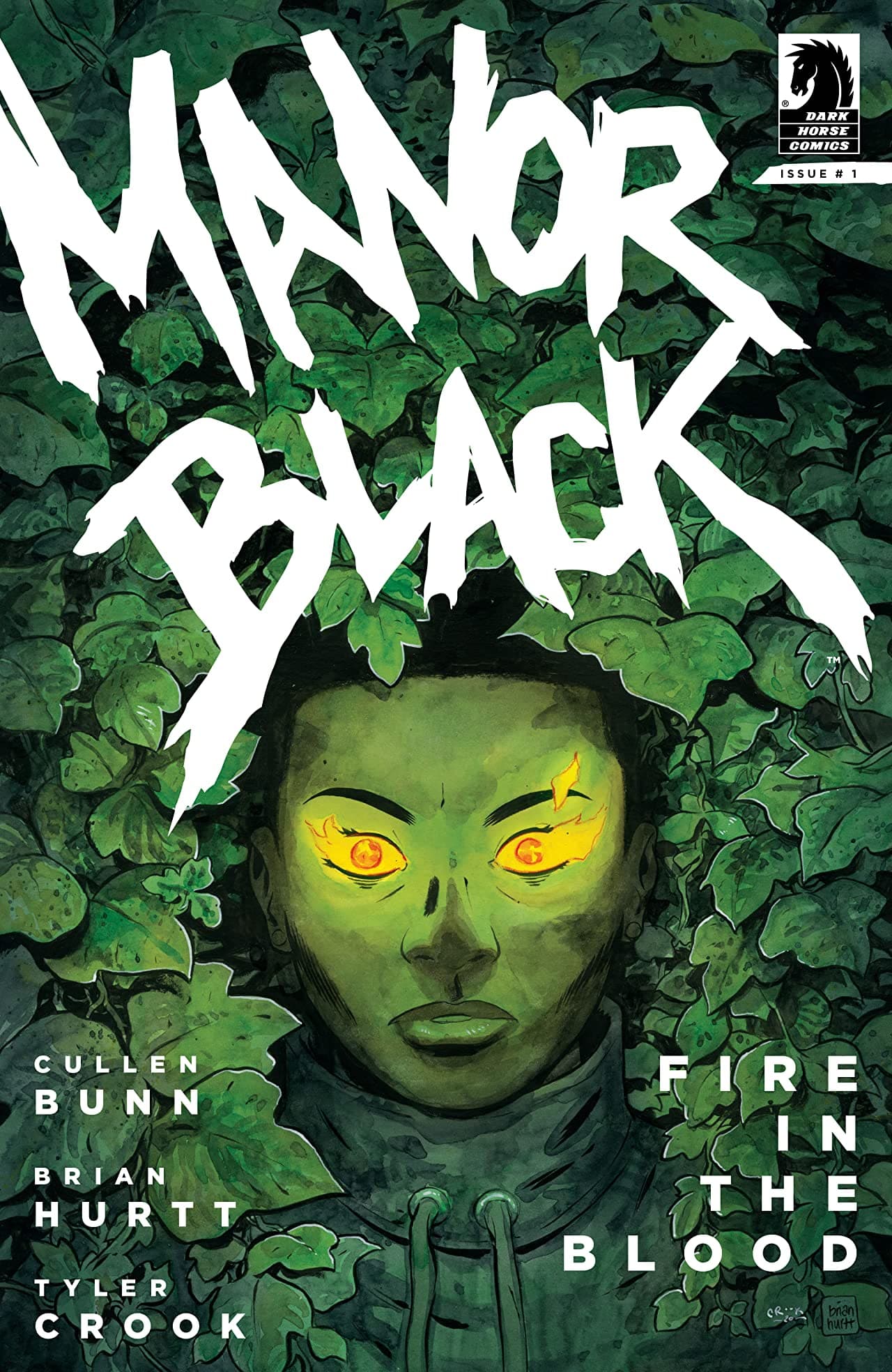 Manor Black: Fire in the Blood #1 cover
