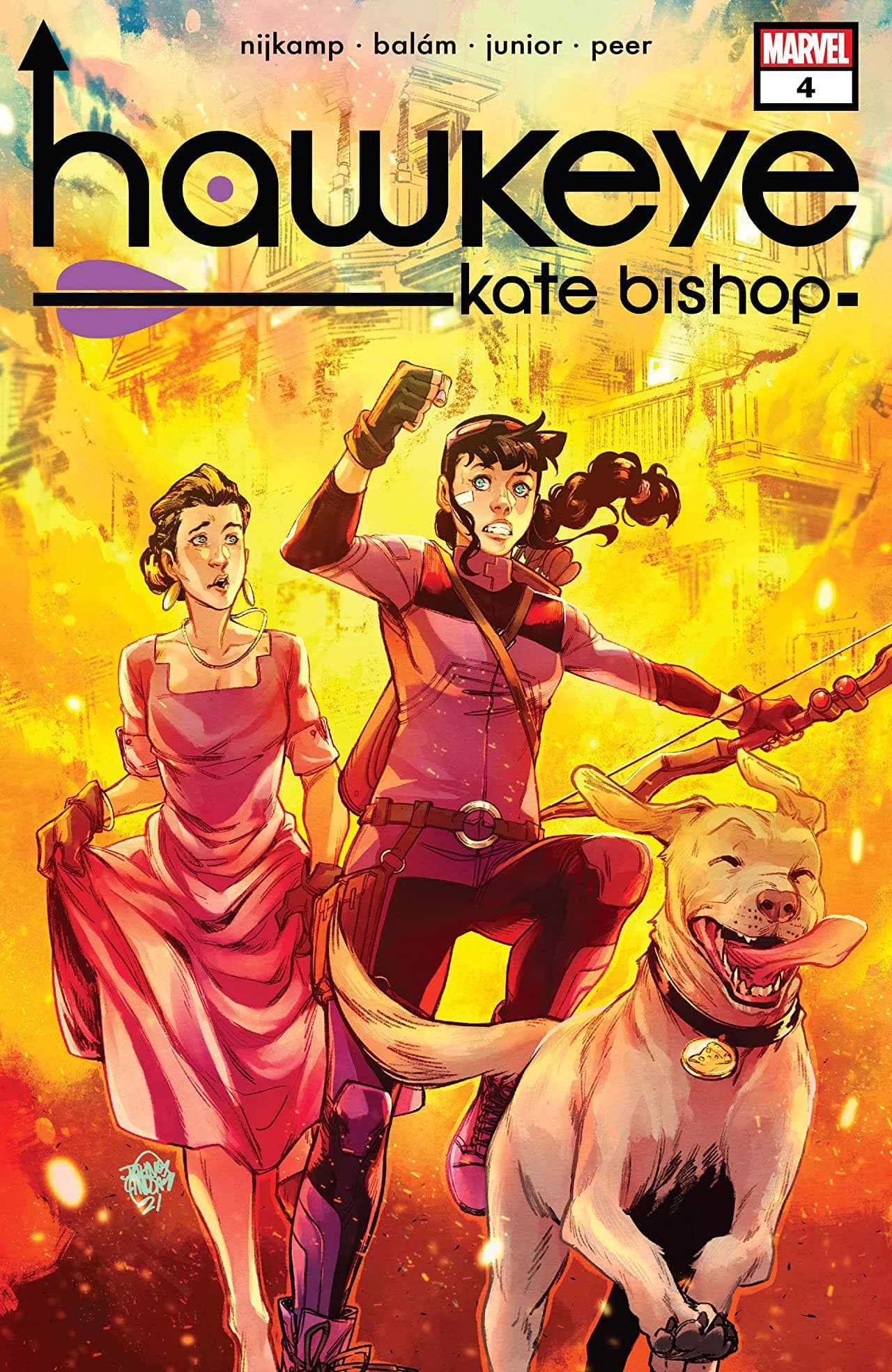 Hawkeye: Kate Bishop #4 cover