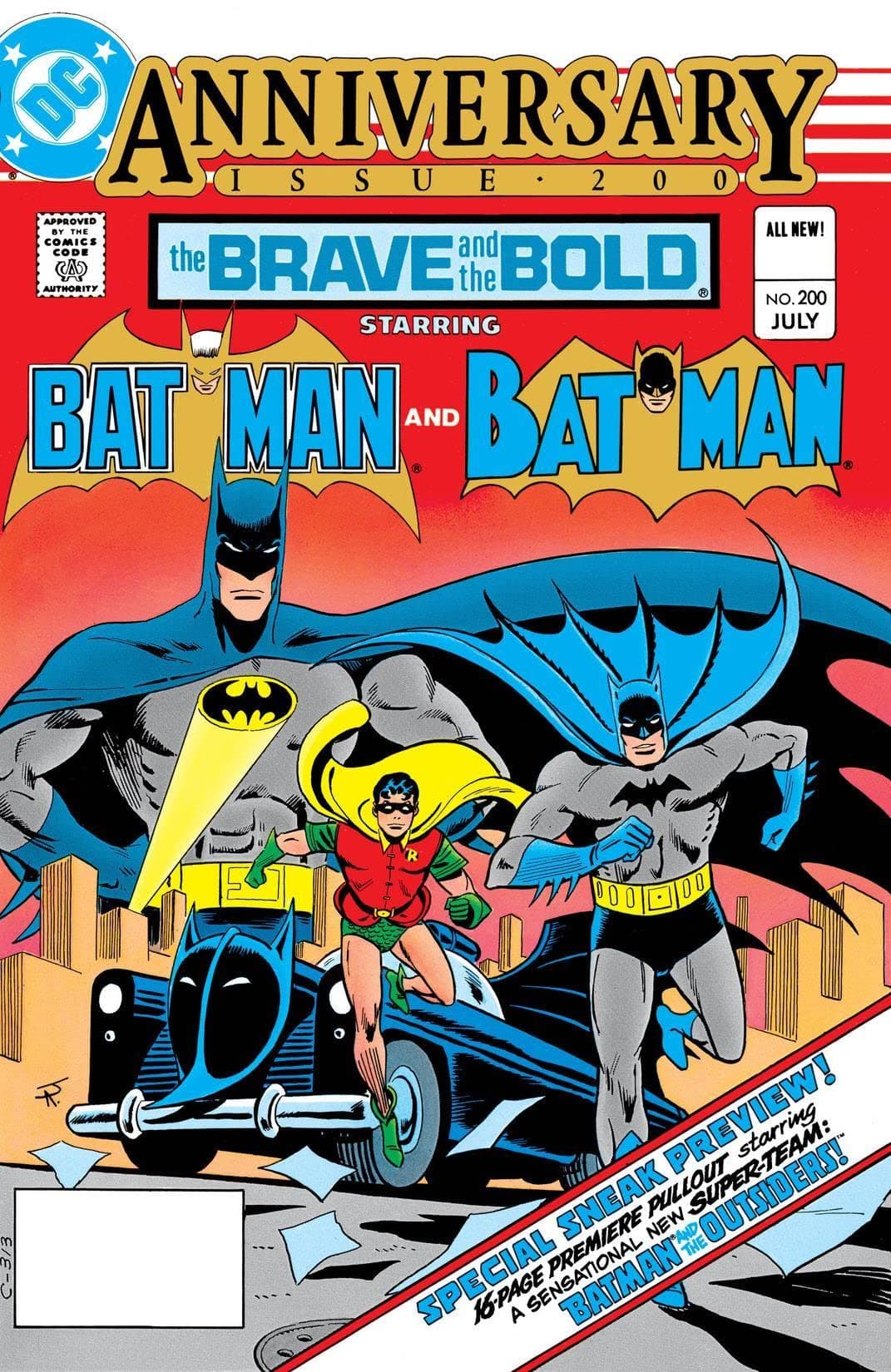 The Brave and the Bold #200 cover