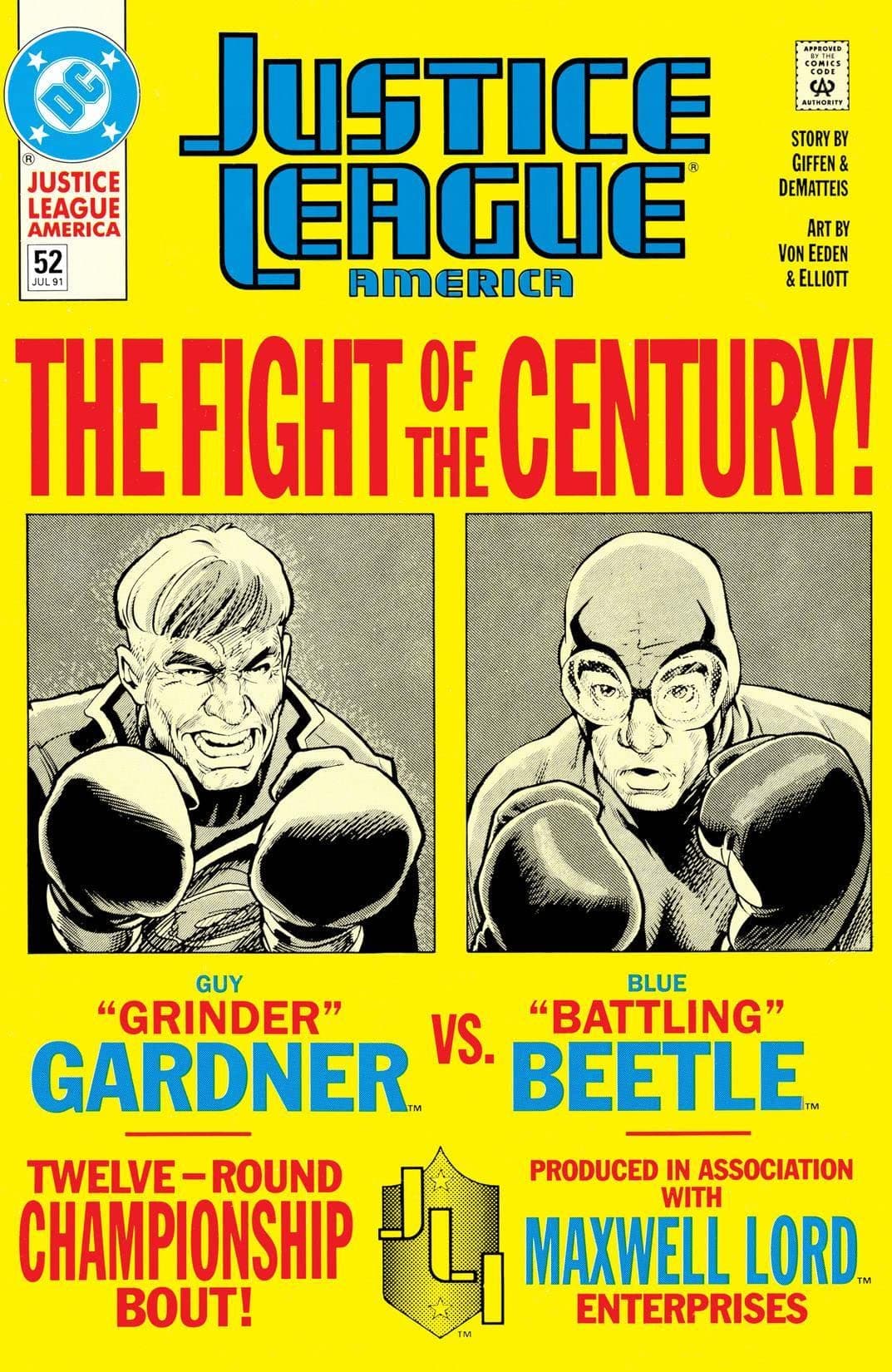 Justice League America #52