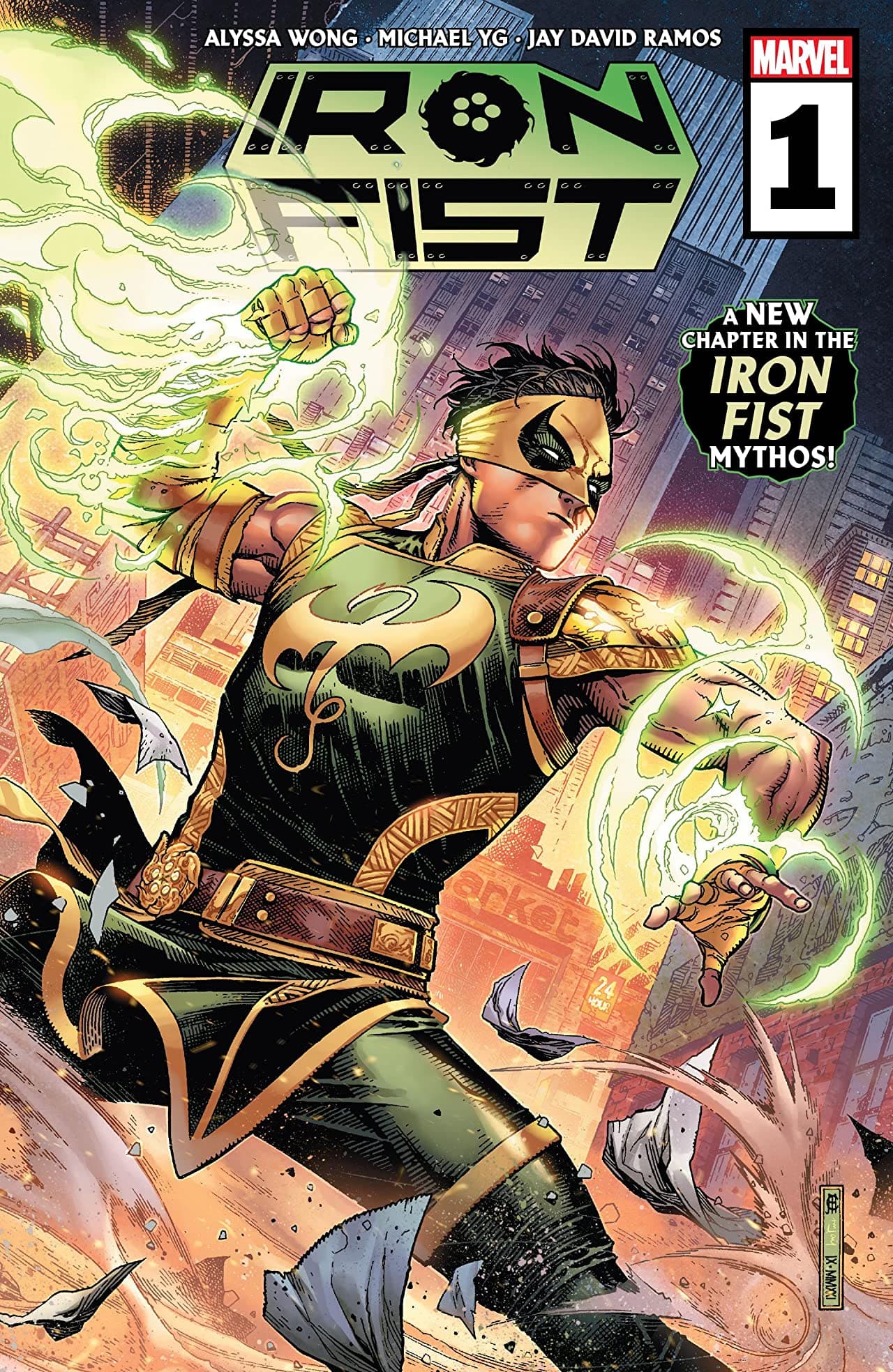 Iron Fist #1 cover