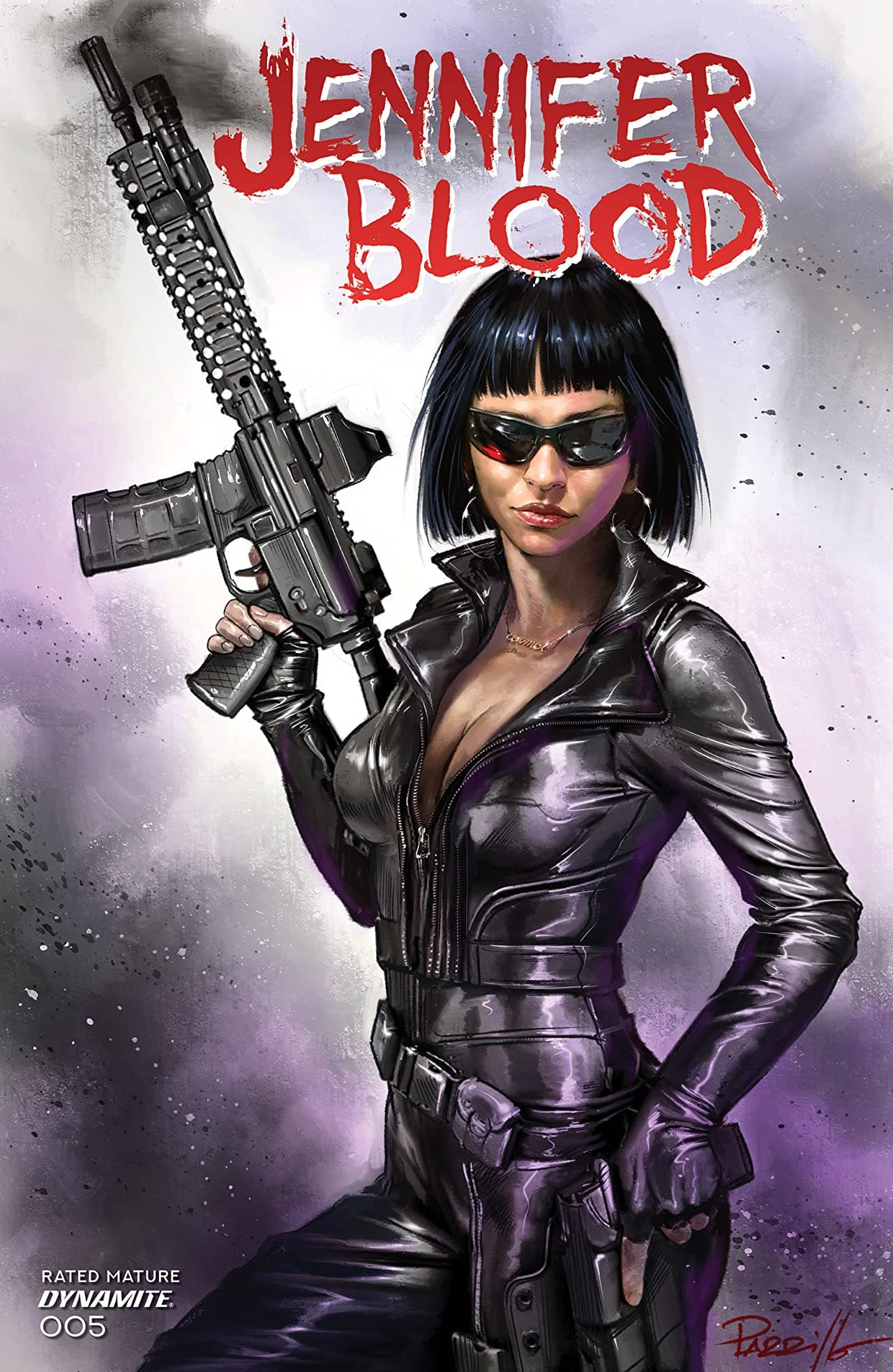 Jennifer Blood #5 cover