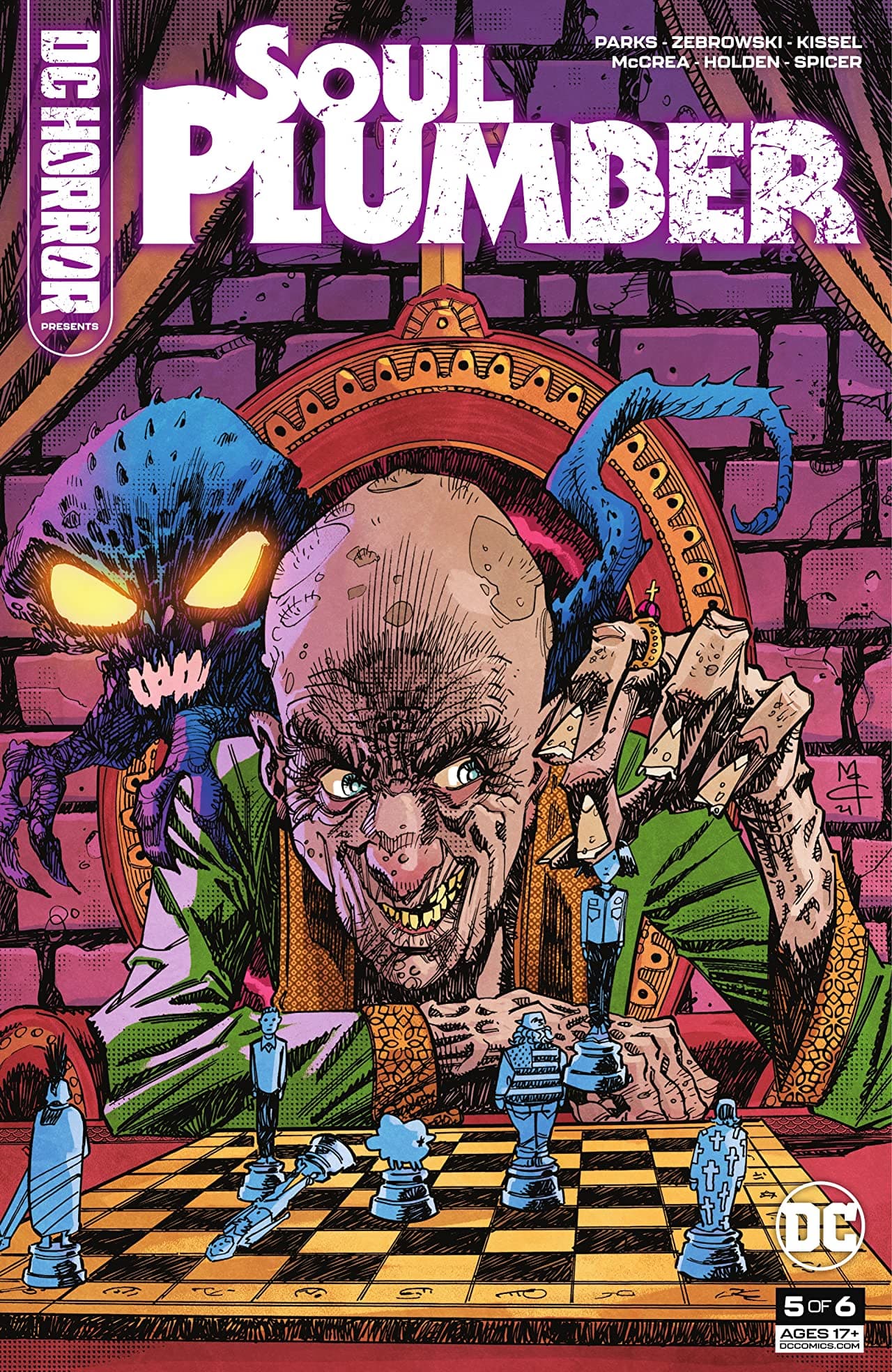 DC Horror Presents: Soul Plumber #5 cover