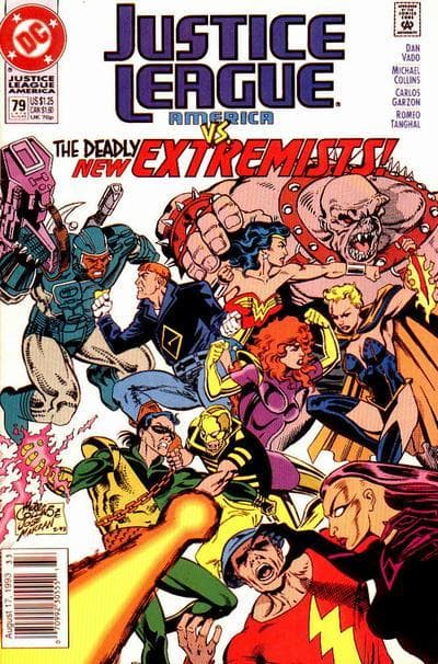 Justice League America #79 cover