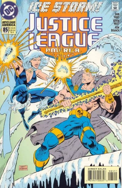 Justice League America #85 cover
