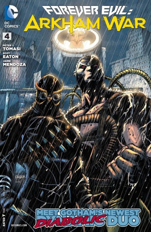 Forever Evil: Arkham War #4 cover