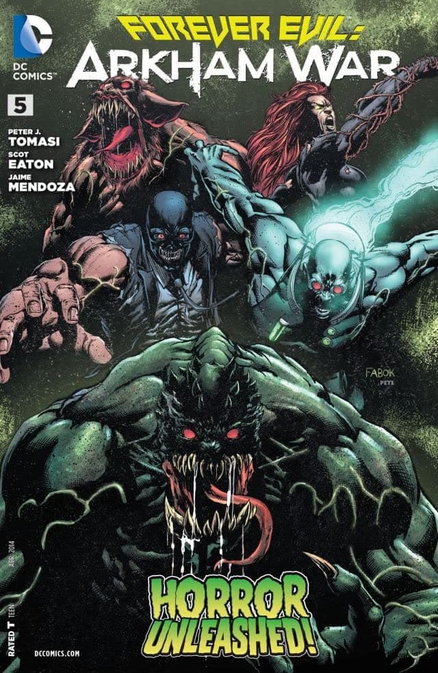 Forever Evil: Arkham War #5 cover