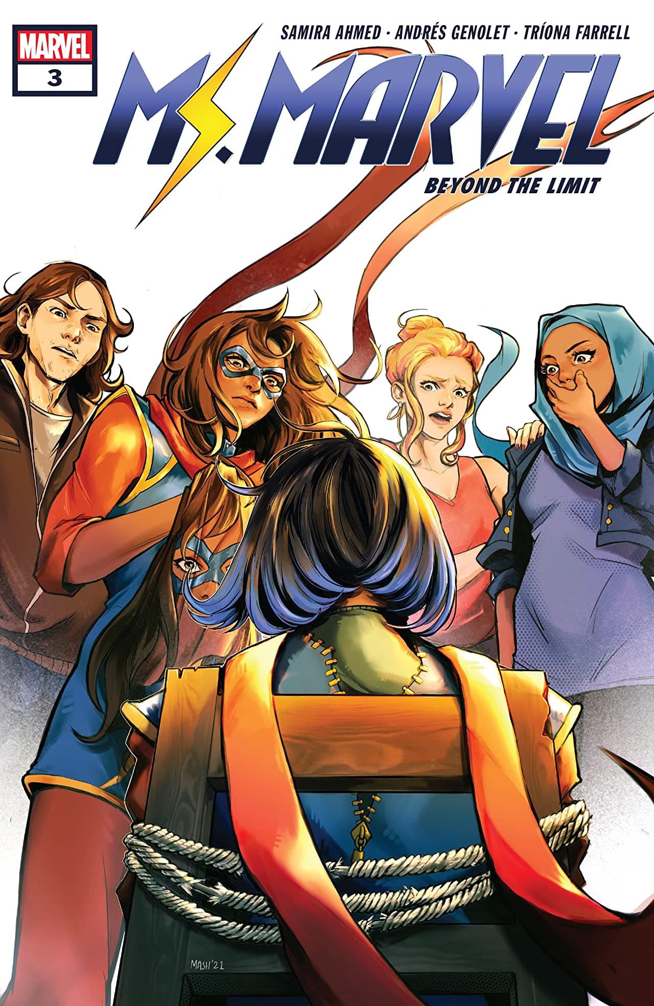 Ms. Marvel: Beyond the Limit #3 cover