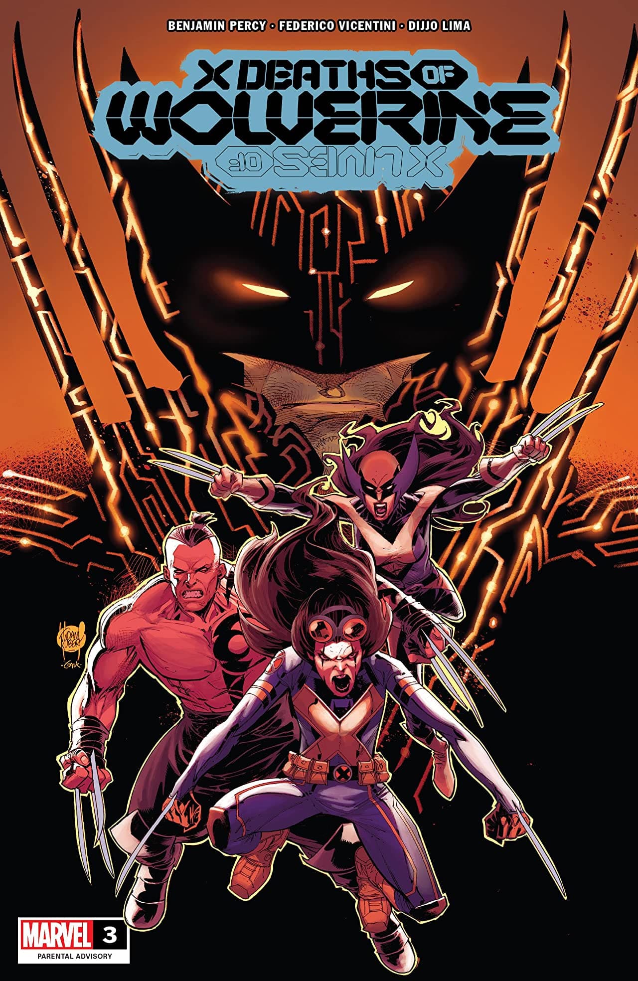 X Deaths of Wolverine #3 cover