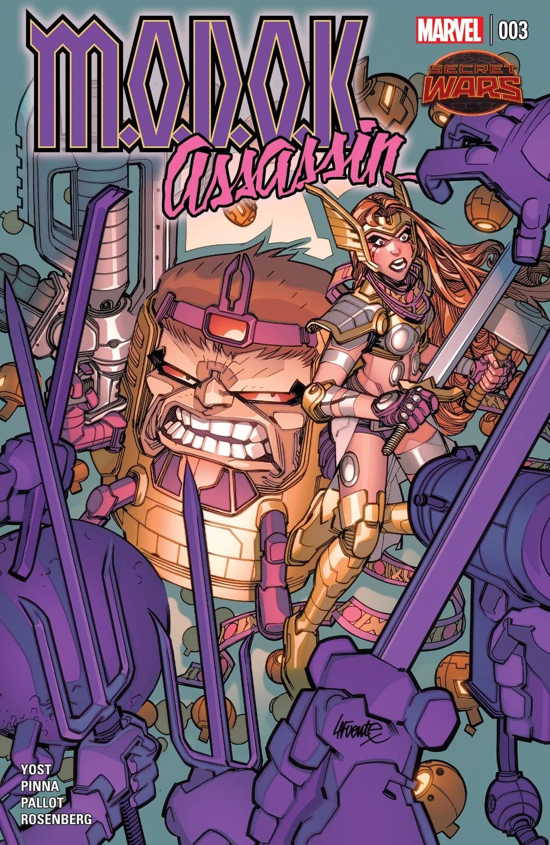 M.O.D.O.K. Assassin #3 cover