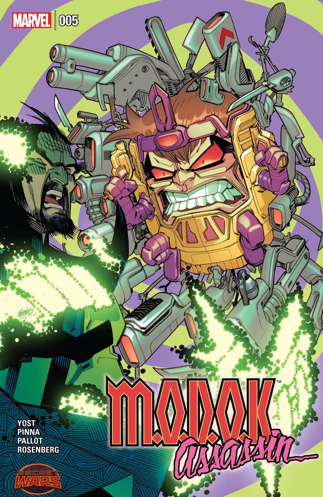M.O.D.O.K. Assassin #5 cover