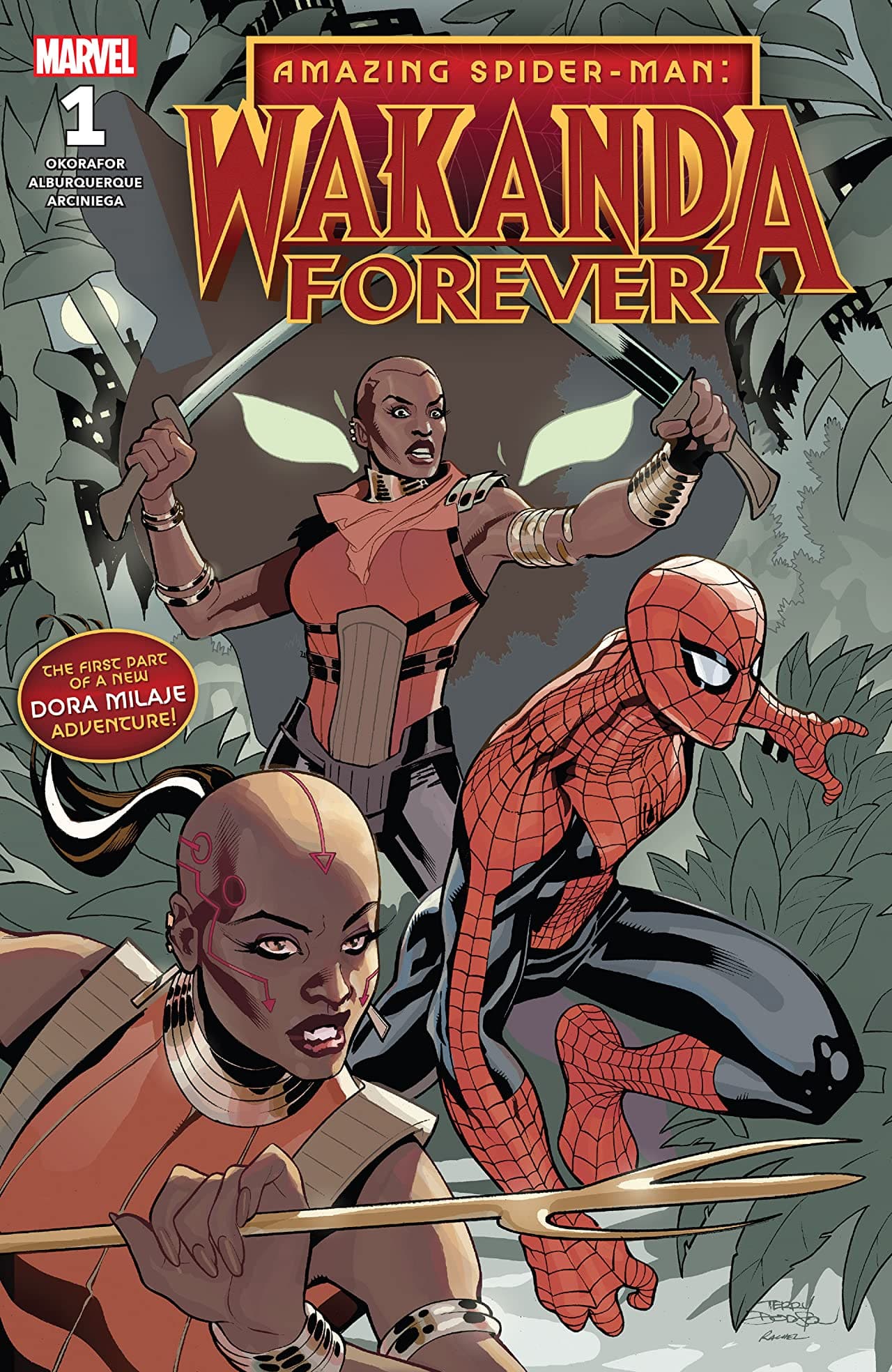 Amazing Spider-Man: Wakanda Forever #1 cover