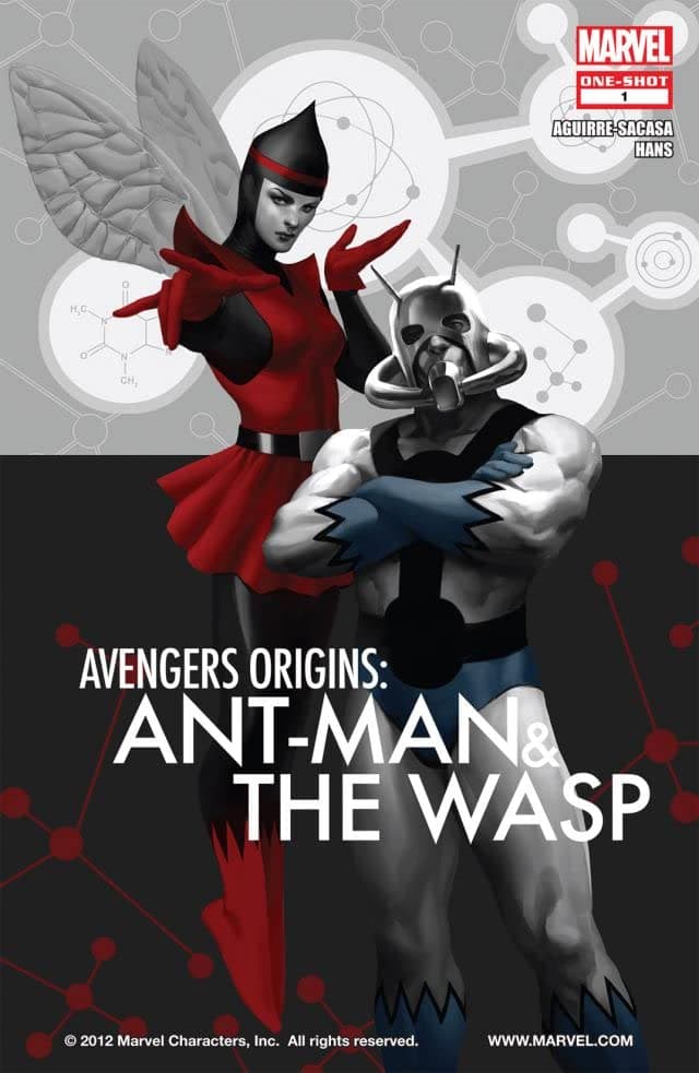 Avengers Origins: Ant-Man & The Wasp #1 cover