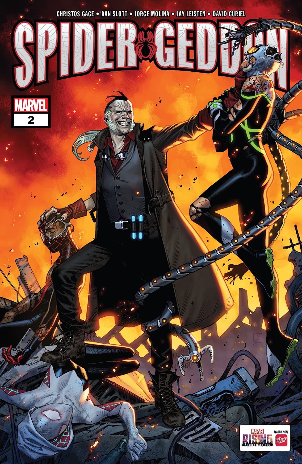Spider-Geddon #2 cover