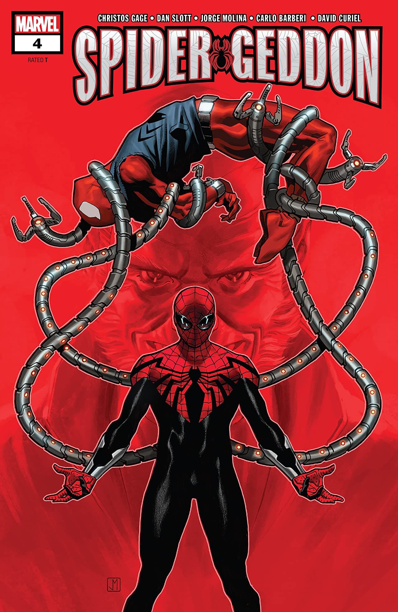 Spider-Geddon #4 cover