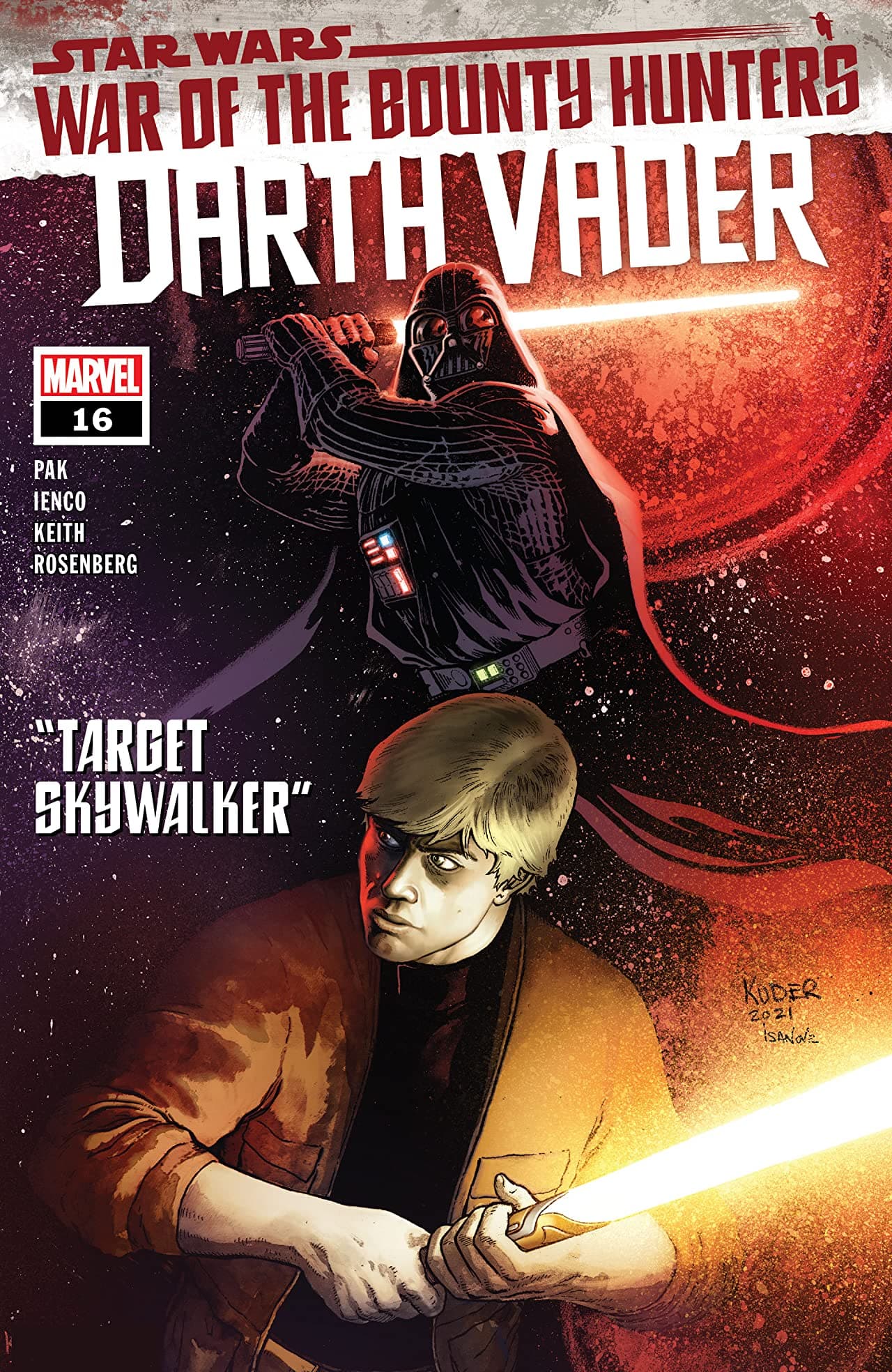 Star Wars: Darth Vader #16 cover